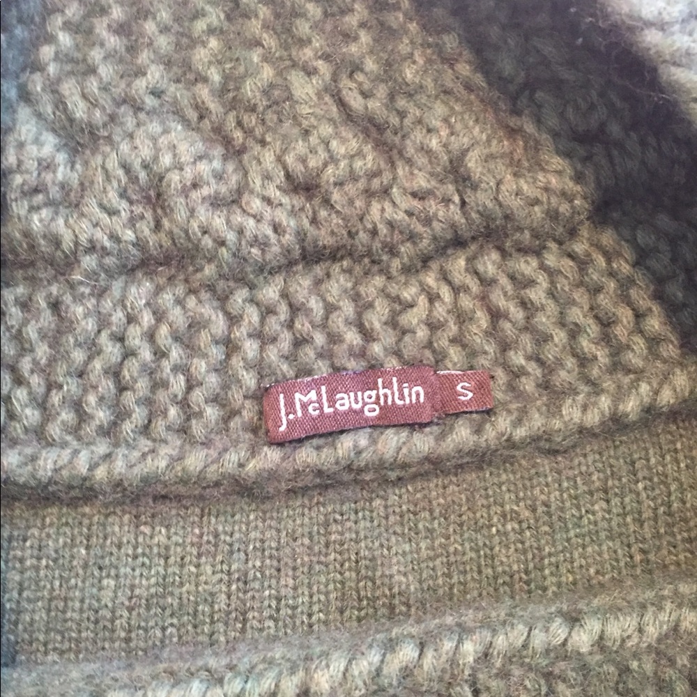 J. McLaughlin Green Sweater